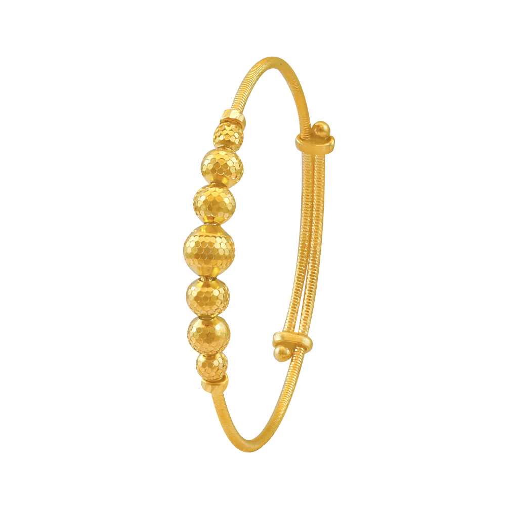 22 KT Yellow Gold Bangle 