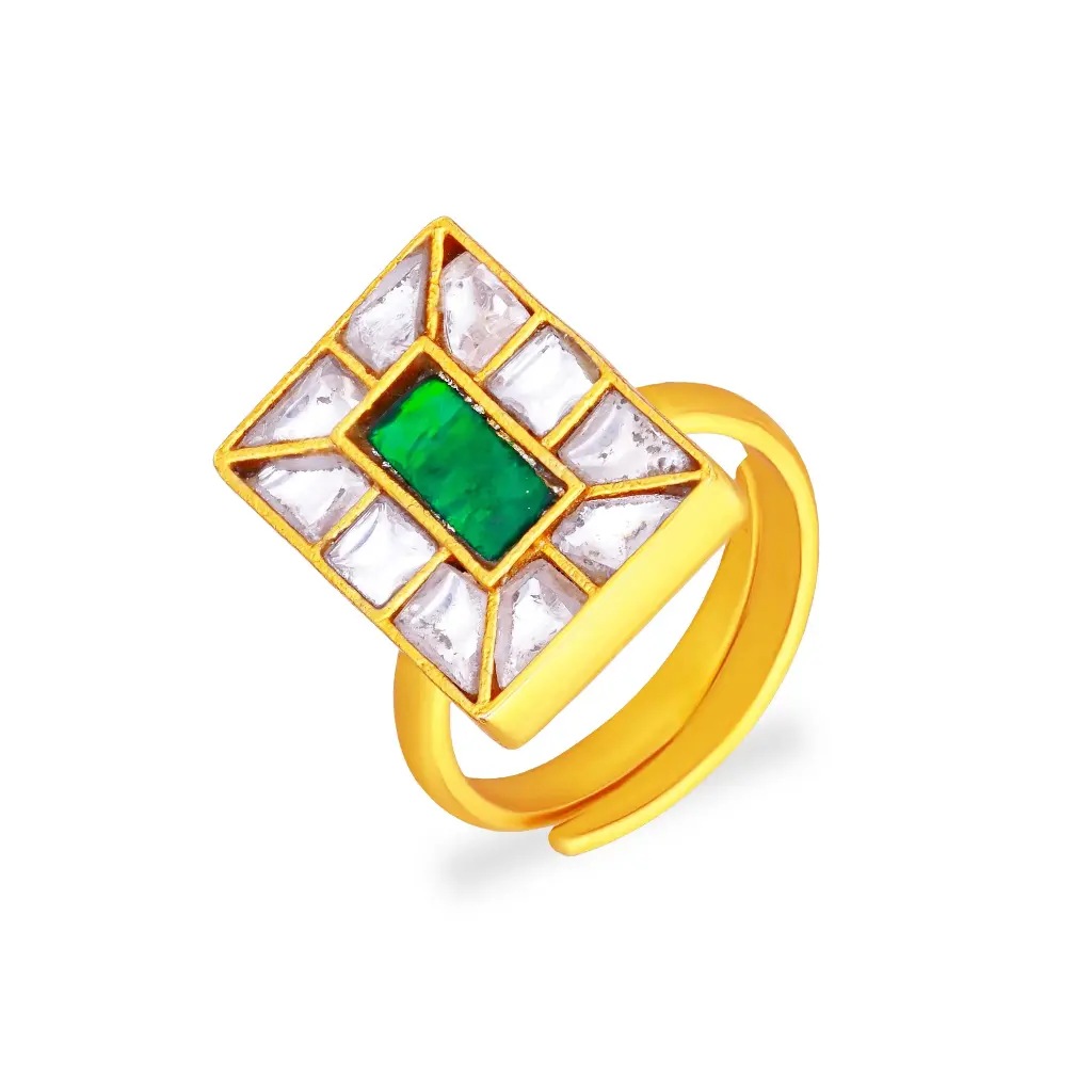 Classic Finely Detailed And Studded Silver Ring