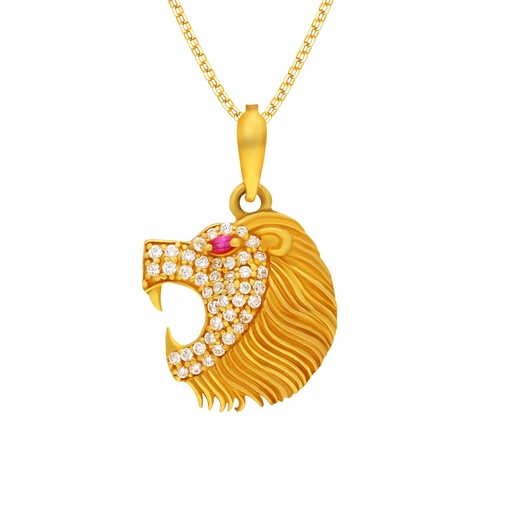 22 KT Yellow Gold Pendant 