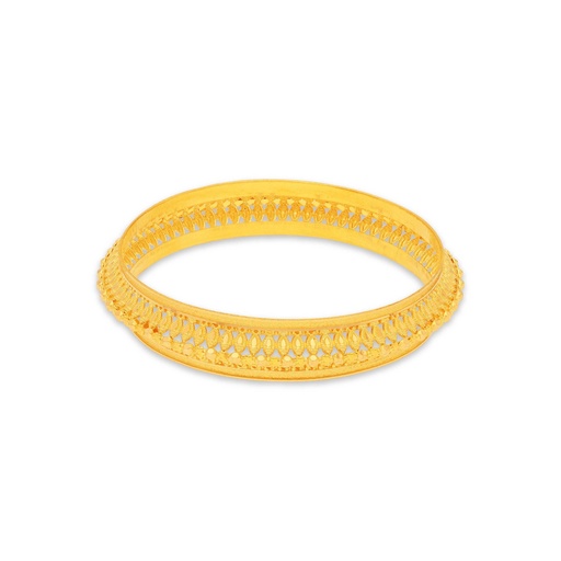 Classic Finely Detailed And Crafted 22KT Gold Bangles