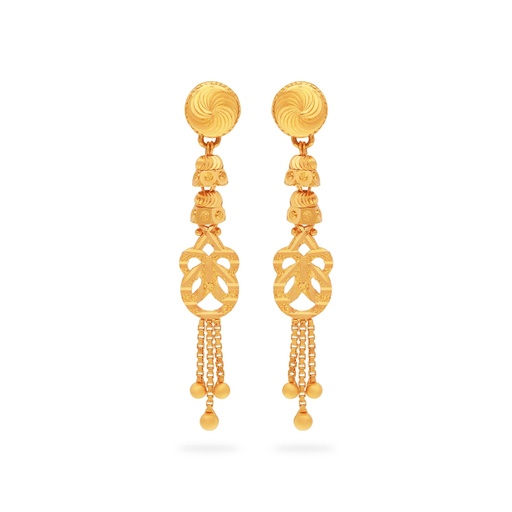 Gorgeously Detailed And Crafted 22KT Gold Drops